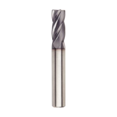 Solid Carbide 4 Flute Radiused Corner Endmill - R05 2mm