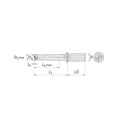 Top Cut 4 Drill 4xD - F 41mm